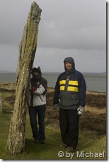 Brigitte will den Stein unbedingt wieder gerade r&uuml;cken!