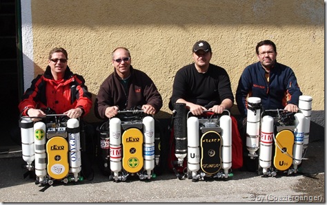 Matthias, Helmuth, Volker und Michael