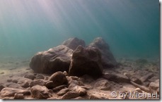 Felsengruppe beim Einstieg