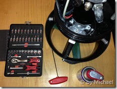 Der Start des Unterfangens