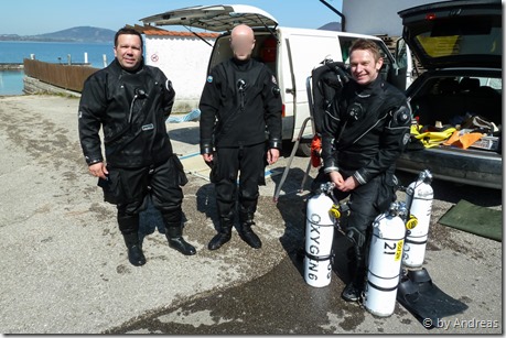 Michael, Christopher und Oliver