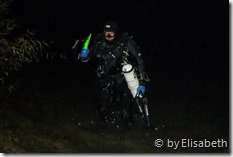 Andreas beim Ausstieg aus dem Wasser