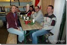 Alles satt nach der K&uuml;rbiscremesuppe